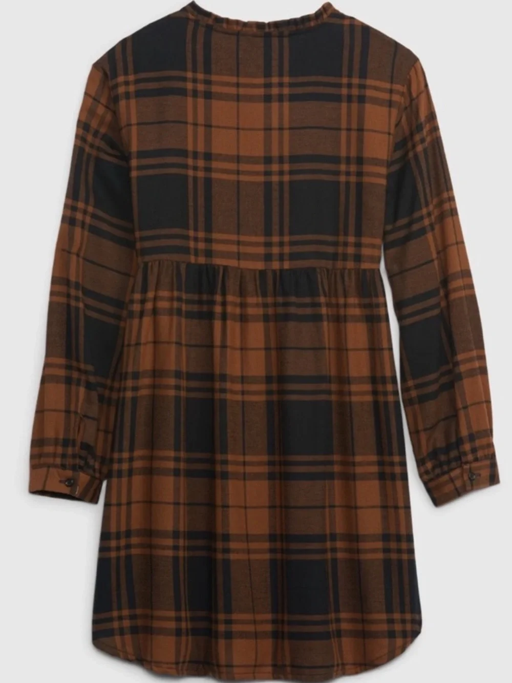 NWT GAP Kids Checkered Flannel Dress